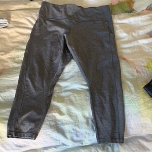 Athleta Kids Charcoal Leggings